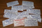  25  Vintage Small Bottle Pharmacy Labels  All Unused 