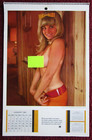 Vintage 1968 Playboy Wall Calendar   Allison Parks  Fran Gerard  Gwen Wong   