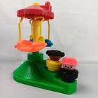 Fisher Price Little People 1993 Amusement Park Airplane Ride Swing Carnival Fair