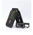 Foldable 12-in-1 Push Up Board W  Handles   Resistance Bands Full Body Training