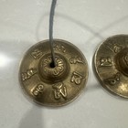 Vintage Bronze Meditation Healing Tibetan Tingsha Bells Finger Cymbals Yoga