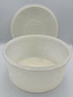 Vintage Tupperware Large Round Cake Keeper Container 256 Seal 224 Sheer