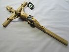Large Wall Cross  Crucifix - Beautifully Hand Painted   Hand Carved - All Wood 