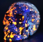 Huge 5 0  Yooperlite Carved Crystal Skull  Realistic  Crystal Healing