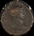 Ancient Roman    As Of Emperor Trajan - Ad 109-110 - Spes Reverse - S-c - Bronze