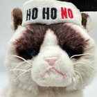 Gund Grumpy Cat Animal Santa Hat Ho Ho No Plush Stuffed Toy Christmas Holiday