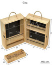 Fieldoor Wooden Spice Cutlery Box Outdoor Camping Cooking Portable Case Bbq