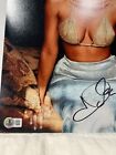 Halle Berry Signed 11x14 Photo Auto Beckett Bas Coa