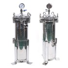  4 Bag Filter Housing 304 Stainless Steel 150psi Industrial Sock Filter 10t h