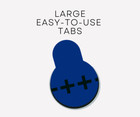 Hearclear Size 675 Zinc Air 1 45v Hearing Aid Batteries Blue Tab  6 Pack 