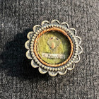 Vintage Saint Benedict - St  Benedicti  - Devotional Relic