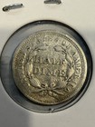 1856 Seated Liberty Silver Half Dime Us Type Coin