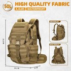 50l Military Tactical Backpack Hiking Waterproof Backpack Large Military Pack Us