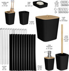 Bathroom Accessories Set - Bathroom Set  Bathroom Accessory Set  Shower Curtain 