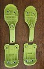 Scarpa Vibram Mountain Piste Removable Soles -lime Mps2 220-260 Lime Pre-owned 