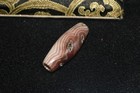 Genuine Ancient Banded Agate Stone Dzi Bead With Eye In Good Condition