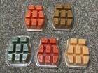New Sealed Lot Of 5 -scentsy Wax Bars New Fall And Winter Scents Holiday