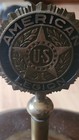 Vintage U s  United States American Legion  Solid Brass Heavy Desk Piece