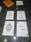 Vintage Gypsy Witch Fortune Telling Playing Cards Mib Unused W instructions