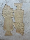 Antique Vintage German Santa Die Cut Scrap Sheet