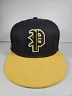 Pittsburgh Crawfords Hat Baseball Cap Fitted L xl Negro League Black Yellow