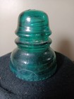 Hemingray Glass Insulator  Blue Green Patented May 2 1893 Vintage No 40 Antique