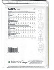Butterick Sewing Pattern B6722 Misses Dress Loose Fitting Tiered Sizes 6-14