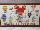 8 Piece Disney Happiness Is A State Of Mind Silverware Set  Stainless Steel New