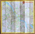 Two Vintage Polish Maps  Mapa Samochodowa Polski   Plan Miasta Warszawa