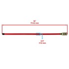 Snow Plow Blade Guide Markers 36  Bolt On 1308110 Fluorescent Orange Universal