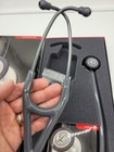 3m Littmann   Cardiology Iv Stethoscope Gray Tube Smoke Stem 6238 New