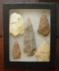 Lot Of 5 Arrowhead Collection