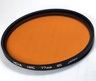 77mm Hoya Hmc Multi-coated 85a 85-a 85 A Color Conversion Glass Lens Filter E-77