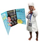My First Stethoscope Doctor s Kit - Real Stethoscope For Kids - With Lab Coat 