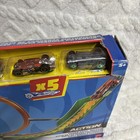 Hot Wheels Action Power Shift Motorized Raceway Track Set W  5 Cars - Sealed Box