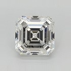 Loose Lab Grown Diamond Certified 2 Ct Asscher Cut Clarity Vvs1