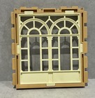 Vintage Playmobil 5300 Victorian Mansion Dollhouse Patio Two Window Wall