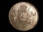 1866 Mo Mexico Maximilian Silver 1 Peso Au  Details-some Hairlines From Cleaning