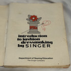 Vintage 1971 Singer Introduction To Fashion Dressmaking Student s Edition Book