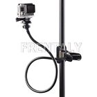 Extra Long Jaws Flex Clamp Mount   Adjustable Neck Gopro Hero 6 5 4 3 2 Camera