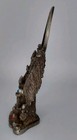 Unmarked Rowena Wizard Holographic Vintage Pewter Castle Figurine