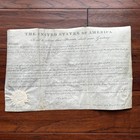Andrew Jackson   Psa   Autograph Earliest Land Grant Signed As President   1829