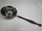 Antique Wilcox Sterling Silver Art Nouveau Repousse Over Cup Tea Strainer 30 Gm 