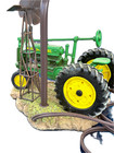 14  Vintage 1999 John Deere Tractor   Windmill Table Lamp     Collectible