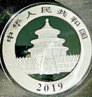 2019 China Silver Panda 30g 999 Silver Bu In Capsule