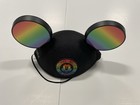 Disney Parks Mickey Mouse Pride Rainbow Be Proud Belong Believe Earhat Hat New