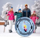 Snow Tube Snow Sled Inflatable 48    Heavy Duty Winter Outdoor Fun Toys