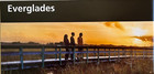 New Everglades Np - Florida    National Park Service Unigrid Brochure map