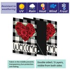 Seasonal Garden Flags Set Of 12 Double Sided 12x18 Inch
