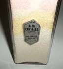 Vintage Geo  F Hellick Coffee Co Easton Pa Bath Crystals Glass Bottle Full